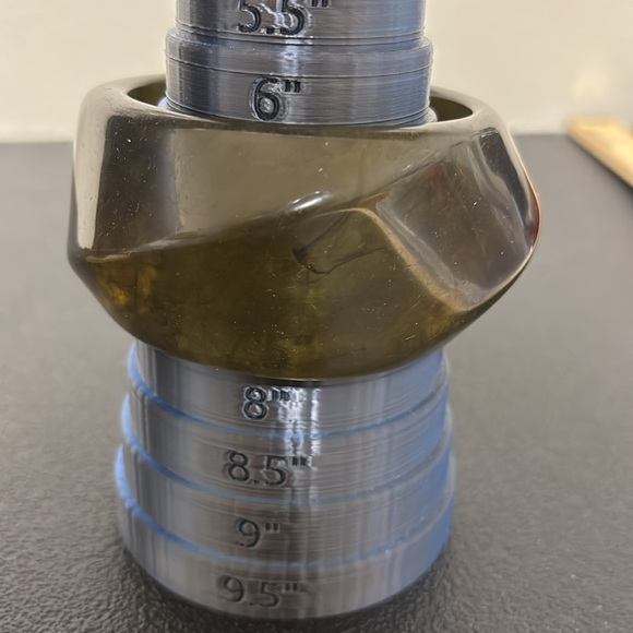 Bold Green and Black Resin Chunky Retro Vintage Bangle - Picture 6 of 7